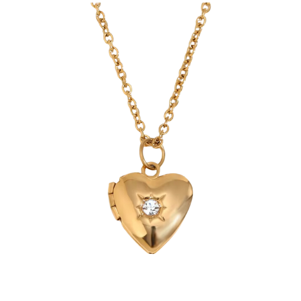 MAHAL Heart Locket Necklace